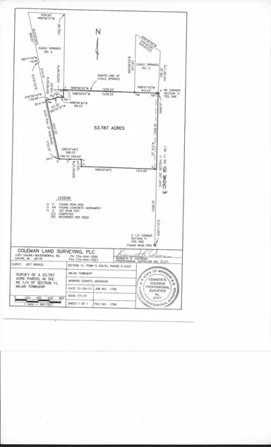 0 Crowe Road, Milan, MI 48160 — photo 2