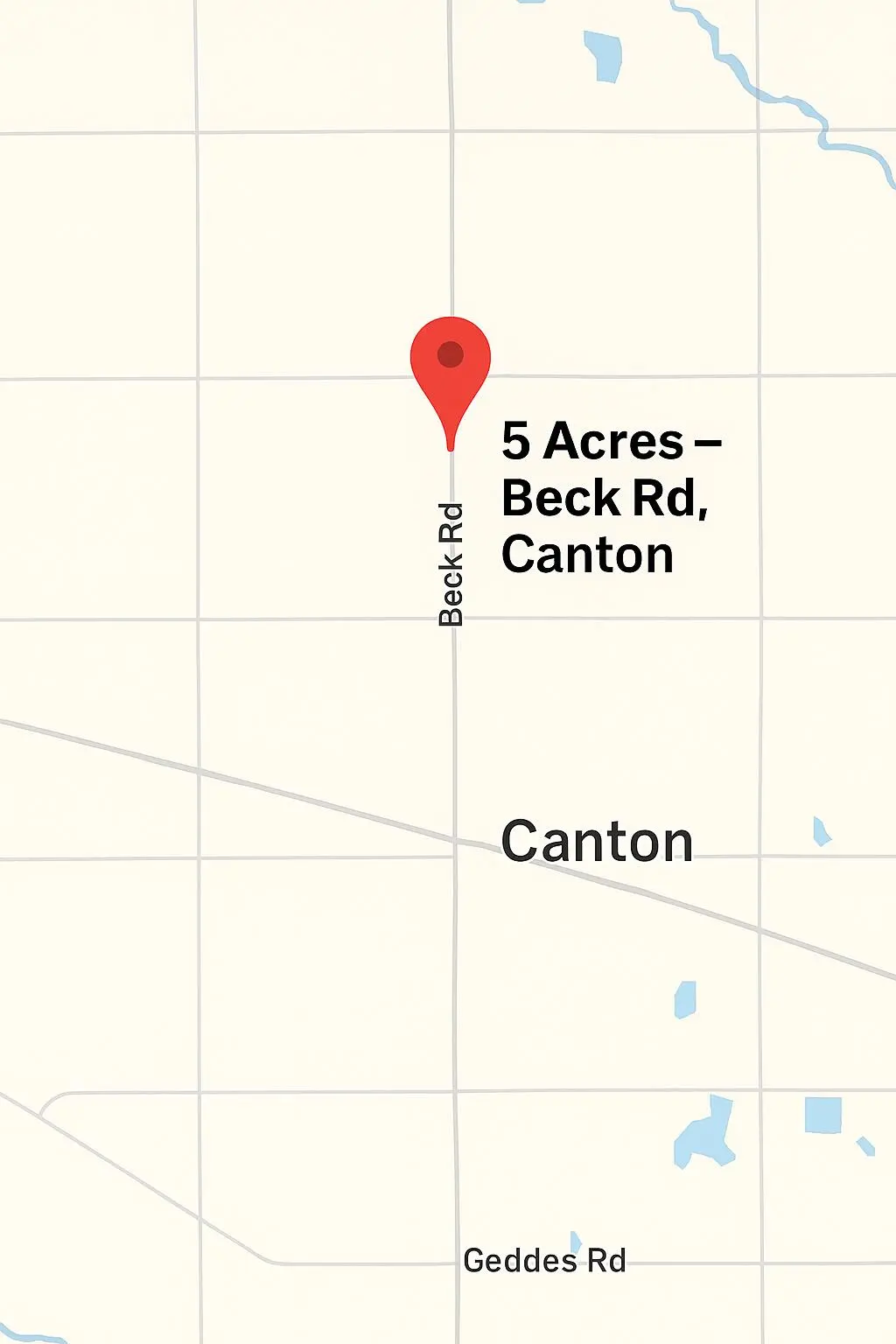 0 Beck Road N, Canton, MI 48187